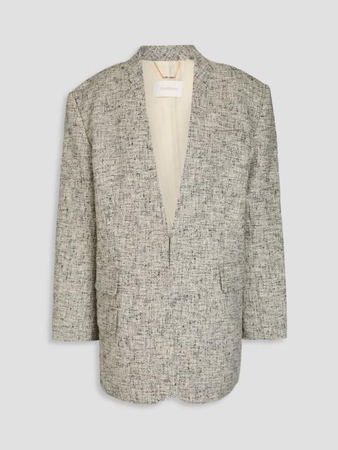 Zimmermann Linen-blend tweed blazer