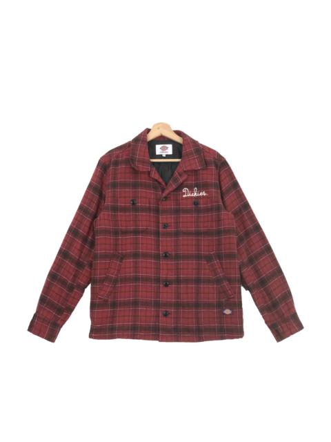 Other Designers Vintage - Dickies Wool Vintage Varsity Jacket Seditionaries Check