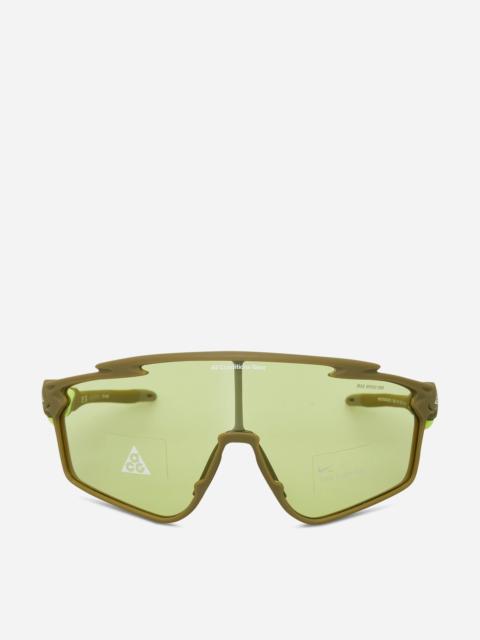 Nike ACG Vista Vert E Sunglasses Olive Flak / Light Volt