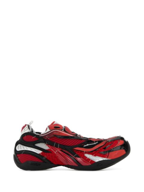 BALENCIAGA Balenciaga Men Two-Tone Fabric Soleless Sneakers