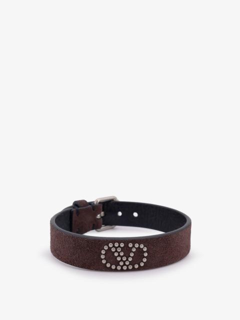 Valentino Valentino Garavani Men Valentino Garavani Leather Bracelet