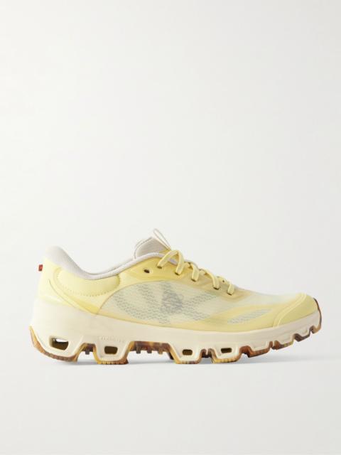 Loewe + ON CLOUDVENTURE 2.0 rubber-trimmed paneled recycled-mesh sneakers Pastel yellow
