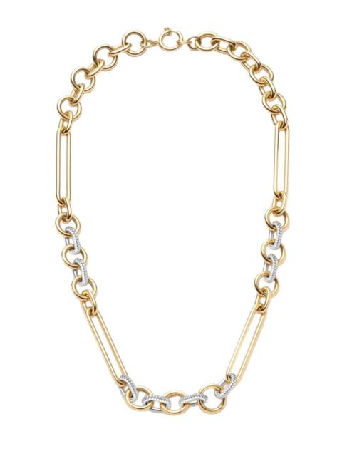 FOUNDRAE Oversized Mixed Clip Chain Necklace
