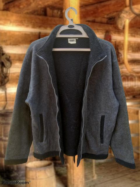 Other Designers Vintage - VINTAGE HILL CROP DEEP PILE FLEECE JACKET