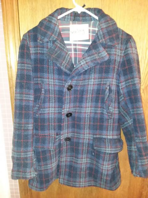 Other Designers Sears - Hercules Macintosh Wool Coat