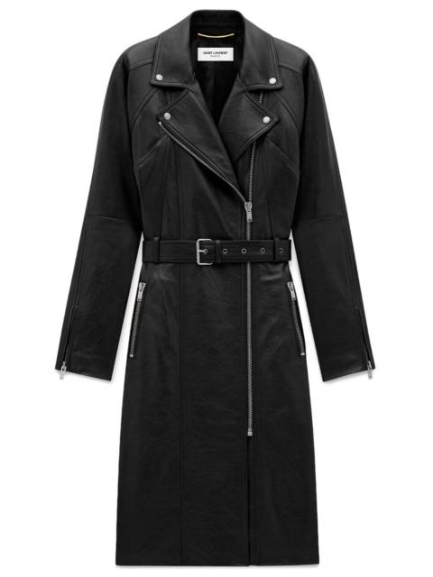 SAINT LAURENT Saint Laurent Women Leather Coat