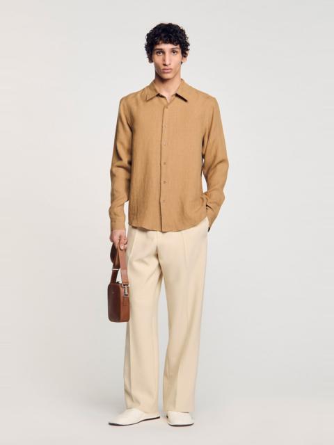 Sandro LINEN SHIRT