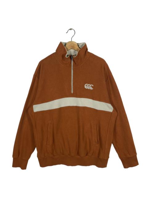 Other Designers Canterbury Of New Zealand - Vintage Canterbury Of New Zealand Sweatshirt Half Zip L Size
