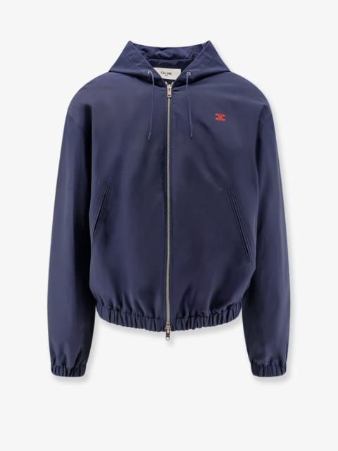 CELINE Celine Cotton Blend Hooded Jacket