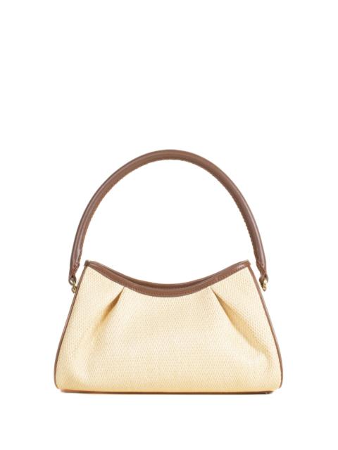 Elleme Dimple Raffia/Leather Natural/Cognac