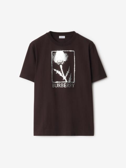 Burberry Thistle Cotton T-shirt