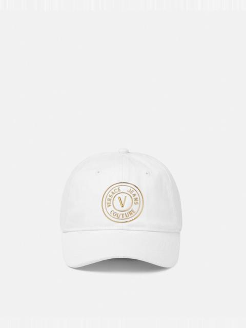 VERSACE JEANS COUTURE V-Emblem Baseball Cap