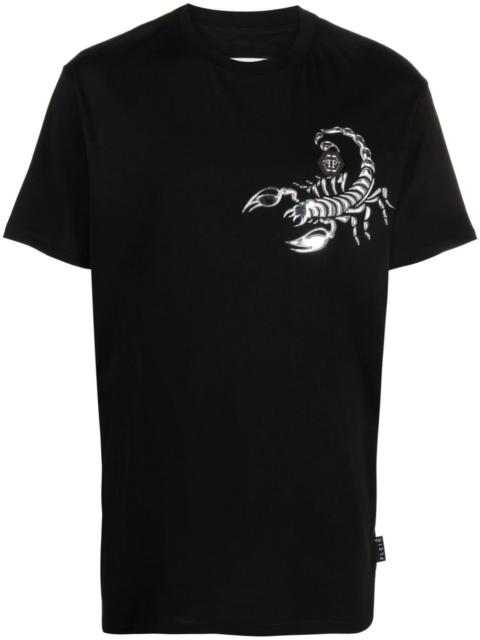 PHILIPP PLEIN SS Scorpion round-neck T-shirt