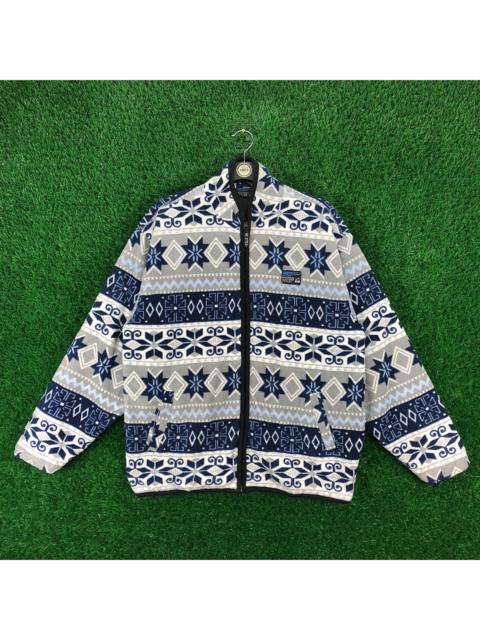 Other Designers Vintage - Vintage 90's Natural Clothes Style Fleece Zipper Sweater