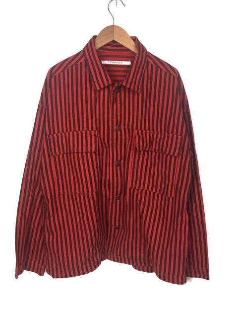 Other Designers Journal Standard Trisect2 stripe insert button jacket