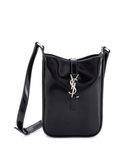 SAINT LAURENT Saint Laurent Black Patent Leather Le 5 a 7 Vertical Shoulder Bag Mini
(Authentic Pre-Loved)