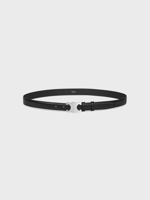 CELINE Medium Triomphe Belt in Taurillon Leather