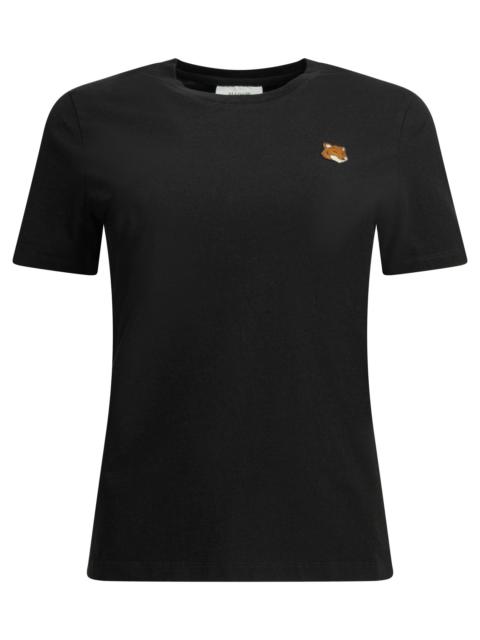 Maison Kitsuné Maison Kitsuné Fox Head Crew-neck T-shirt Black