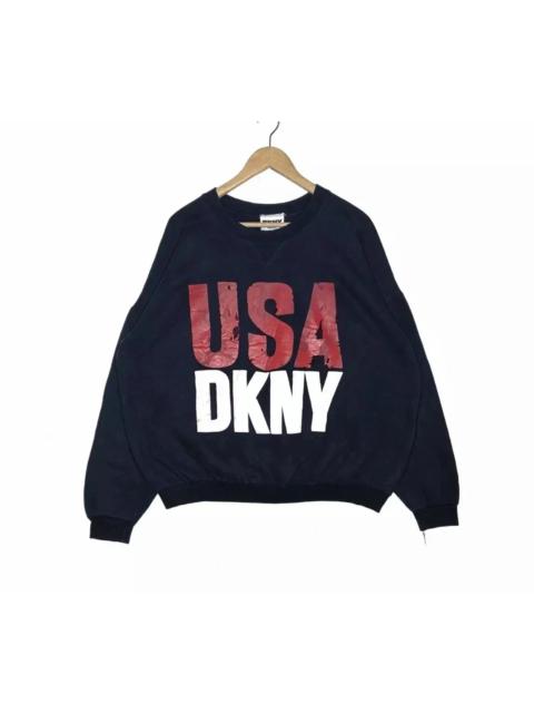 Other Designers Vintage - Vintage 90s DKNY Sweatshirt Donna Karan New York