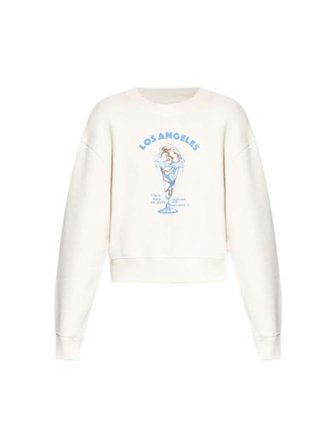 graphic-print sweatshirt