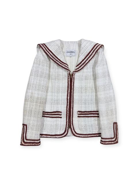CHANEL Authentic❤️Chanel Iconic Paris/Hamburg Maritime Tweed Jacket
