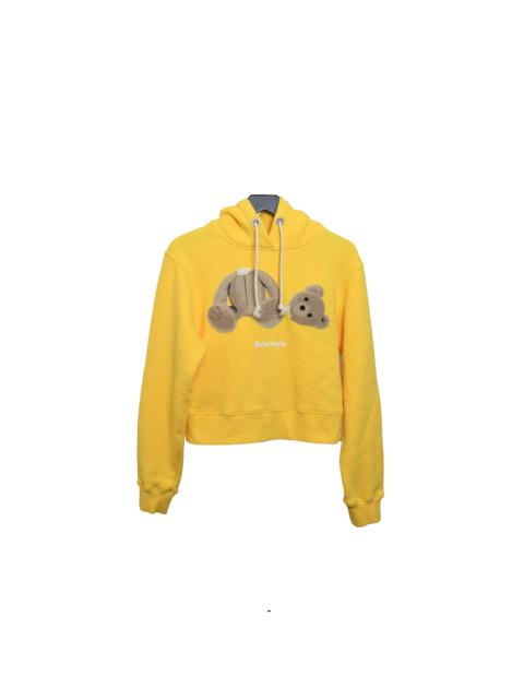 Palm Angels Palm Angels Bear Womens Hoodie Yellow