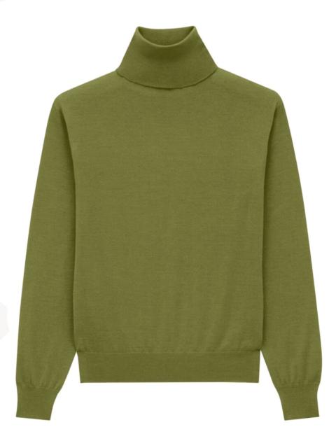 SAINT LAURENT Saint Laurent Women Cashmere, Wool And Silk Turtleneck Pullover