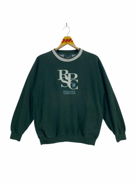 Other Designers Vintage - Royal Polo Sports Club Big Logo Pocket Sweatshirt #3175-56
