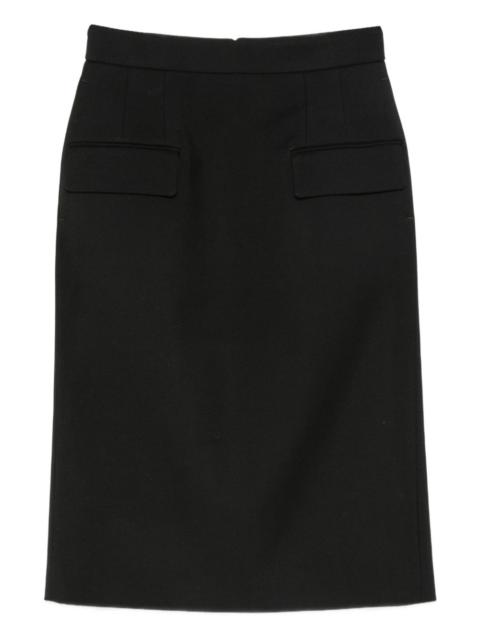 Alexander McQueen pocket-detail skirt