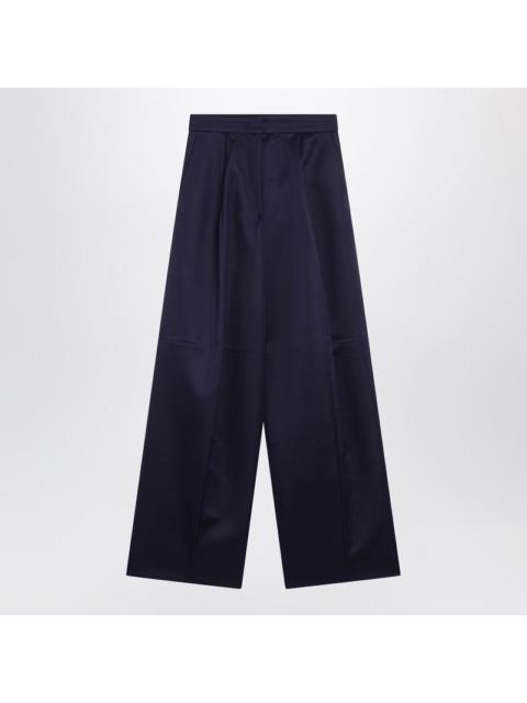 Sportmax Sportmax Dark Purple Oversized Trousers Women