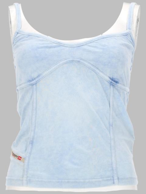 Diesel Diesel Women Top "T-Ony" In Denim