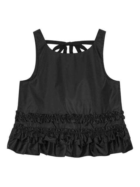 GANNI ruffled top