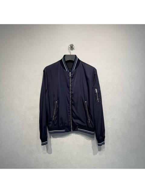 Prada Prada navy blue zip-up jacket