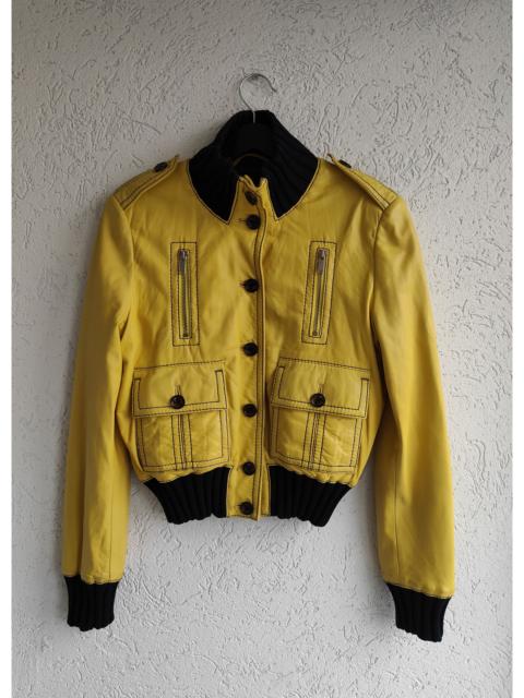 GUCCI Gucci Madonna Leather Cropped Jacket