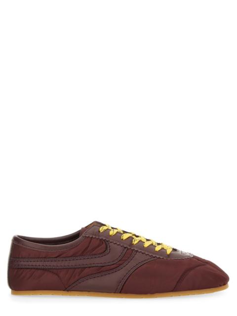 Dries Van Noten Dries Van Noten Men Nylon And Nappa Leather Sneaker