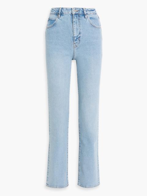 FRAME The Ruler high-rise straight-leg jeans