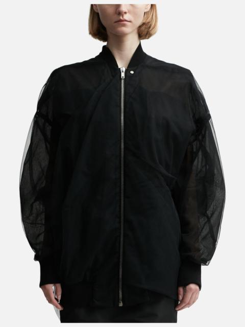 Rick Owens LIDO JUMBO RIPPLE FLIGHT BOMBER