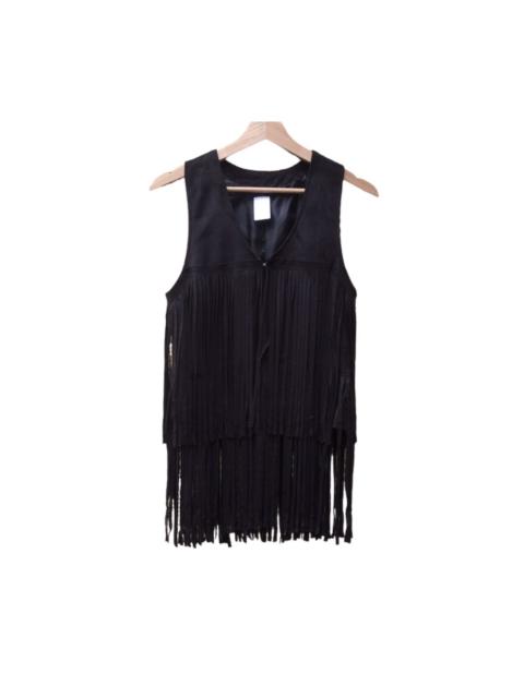 Other Designers Tracey Vest - Fringe Suede Leather Kid Vest