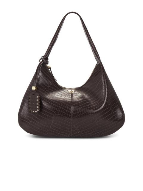 GANNI Ganni Bou Hobo XXL Croco Bag