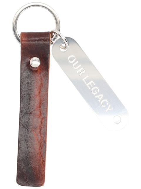 Our Legacy PORTACHIAVI "RING" IN PELLE