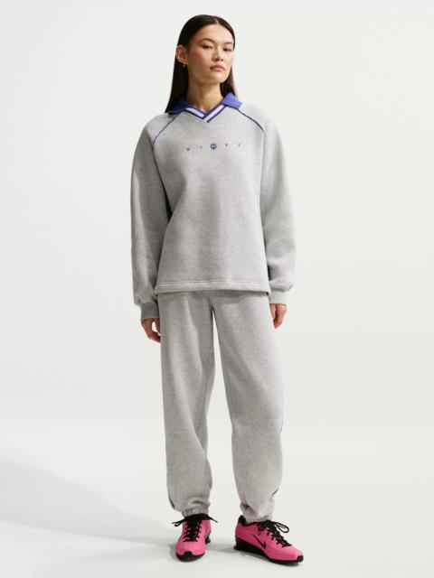 Nike Nike Women's Sportswear Phoenix Fleece Oversized Graphic Polo Top