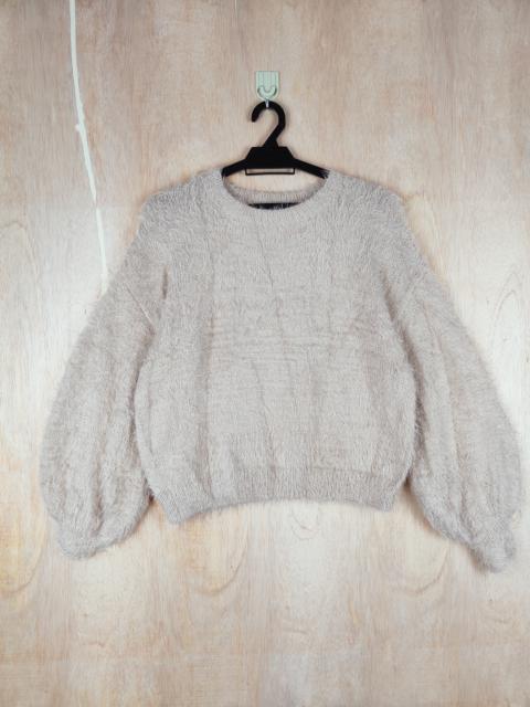Other Designers Japanese Brand - GU Peach Shag Shaggy Fur Mohair Knitwear #S248