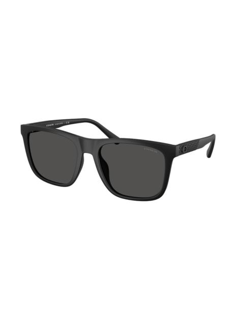 COACH Coach Grey Square Men's Sunglasses HC8427U 500287 57