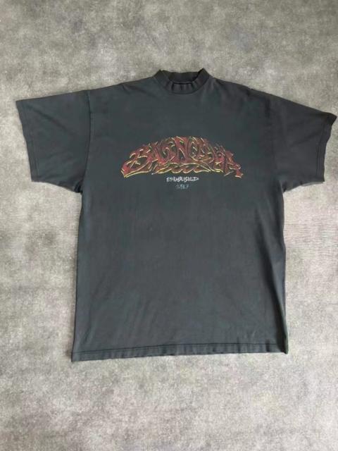 BALENCIAGA Balenciaga Heavy Metal Cotton T-shirt