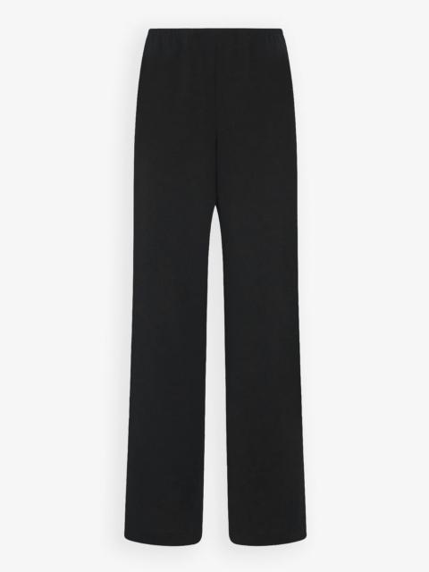 The Row Azarion black wool skirt