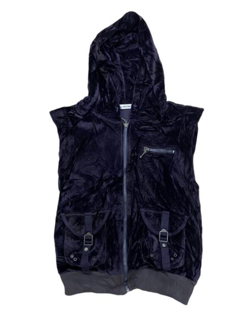 Yohji Yamamoto Y’s Collection Bondage Pocket Vest Hoodie