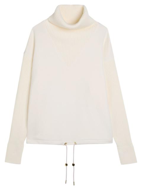 VARLEY Varley Hannah High-neck Stretch-jersey Sweatshirt