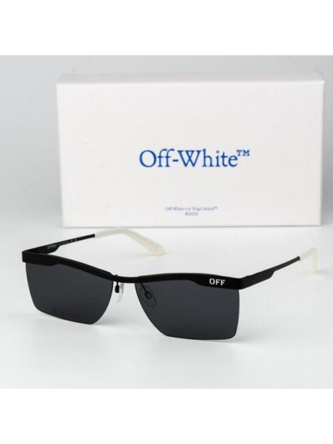 Off-White Off-White RIMINI Women Sunglasses Black Rectangle OERI095F 1007 NEW AUTHENTIC