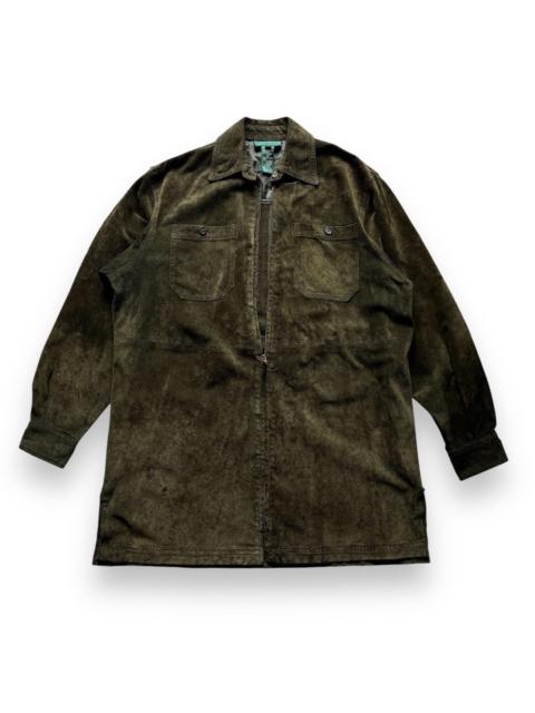 Other Designers Ralph Lauren × Vintage - Vintage Ralph Lauren Suede Green Light Jacket
