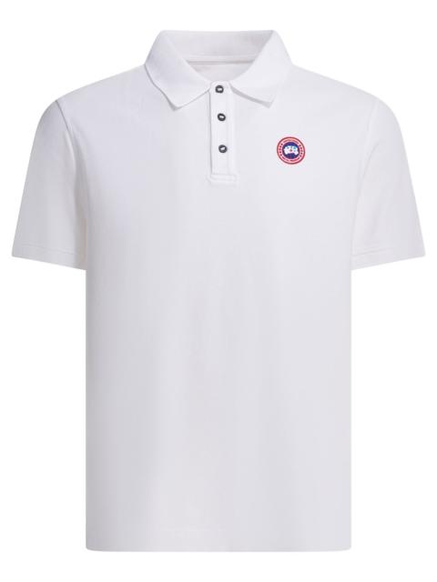 Canada Goose Canada Goose Beckley Cotton Polo Shirt White